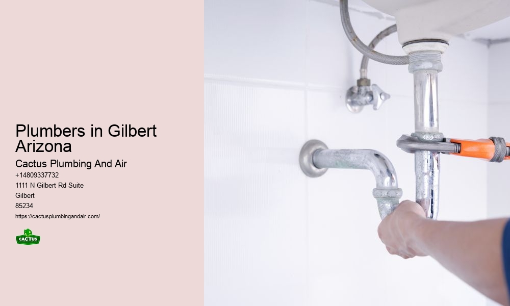 Plumbers in Gilbert Arizona